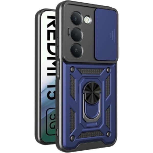 Фото - Чохол для смартфону BeCover Military for Xiaomi Redmi 15 5G (169mm) Global Blue (715776)